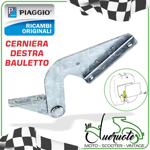 Bauletto anteriore cerniera - bauletto,