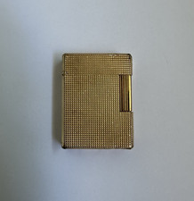 S.T. da collezione Accendino a gas DUPONT Line 1 BR - L1 BR - modello piccolo - placca oro