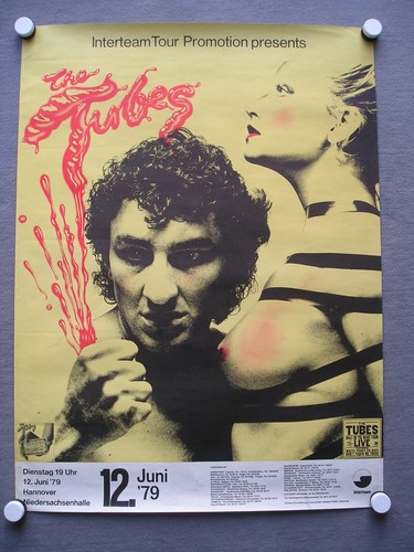 Tour concert poster tubes 1979 - poster,