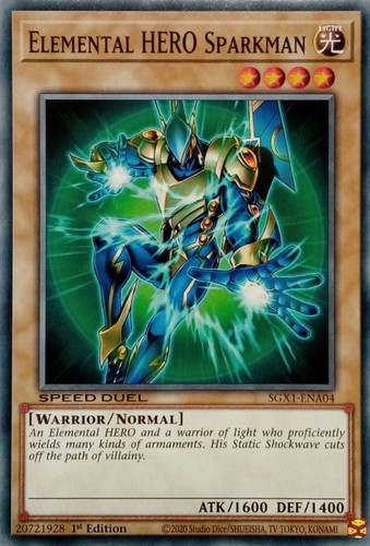 Sgx1 ena04 elemental hero - sgx1-ena04,