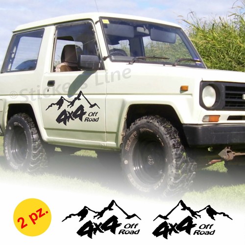 Adesivi fuoristrada daihatsu - adesivi,