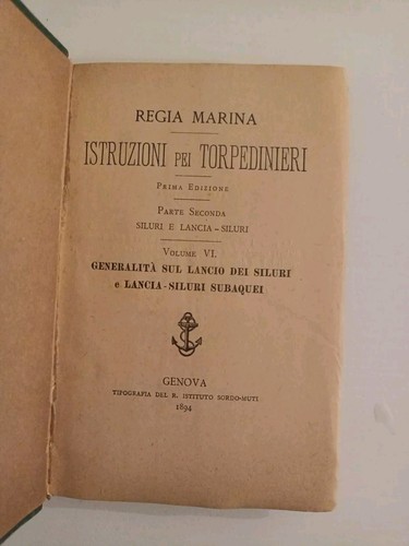Regia marina istruzioni - regia, pei