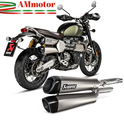 Akrapovic triumph scrambler - akrapovic,