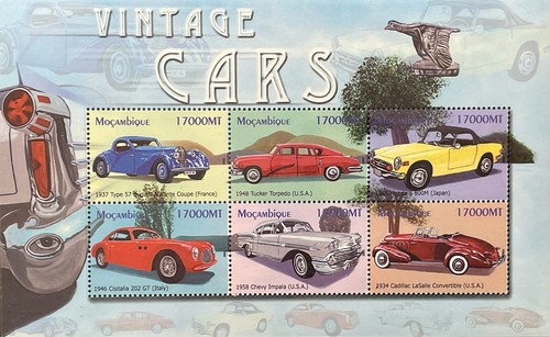 Mozambico francobolli auto - mozambico,