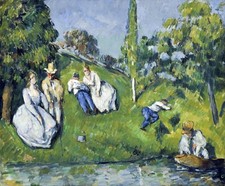 The Pond by Paul Cezanne