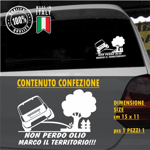 Adesivo compatibile con fiat - con,