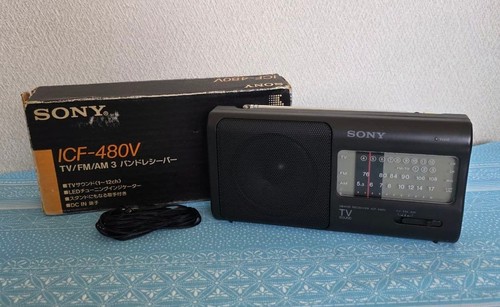 Sony icf 480v - icf-480v, tv/fm/am