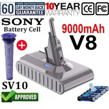 9000 mAh per Dyson V8 SV10