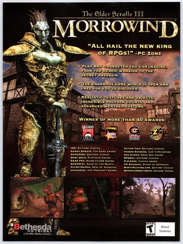 Elder scrolls iii morrowind - scrolls,