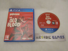WOLFENSTEIN THE OLD BLOOD PLAYSTATION 4 PS4 (vendeur pro)