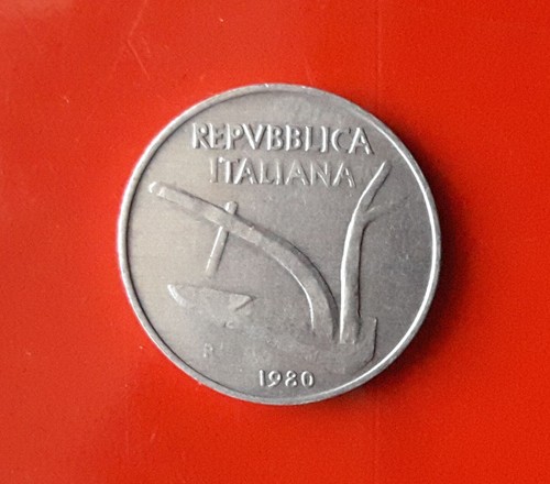 Lire 1980 errore - 10,