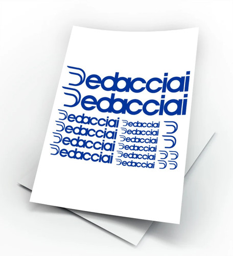 Dedacciai kit adesivi per bici - adesivi,