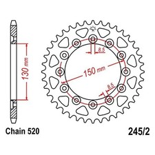 Pignone 51 denti per Yamaha WR