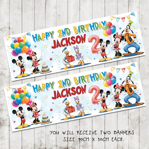 Striscione topolino 2 - x,
