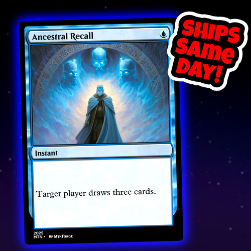 Ancestral recall carta - ancestral,
