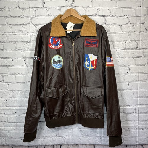 Top gun giacca uomo marrone - giacca,