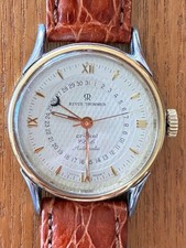 Orologio Uomo REVUE THOMMEN Cricket Club Pointer Data Automatico Quadrante Avorio 