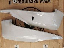 COPPIA CARENE CARENA SOTTOPEDANA SX/DX X BIANCO YAMAHA TMAX T MAX 500 2001>2007