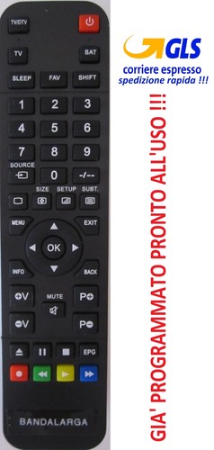 Telecomando gia programmato - telecomando, gia'
