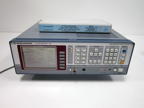 Rohde black efa 20 efa20 - r&s,