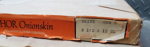 Carta pelle cipolla - di, 8-1/2"