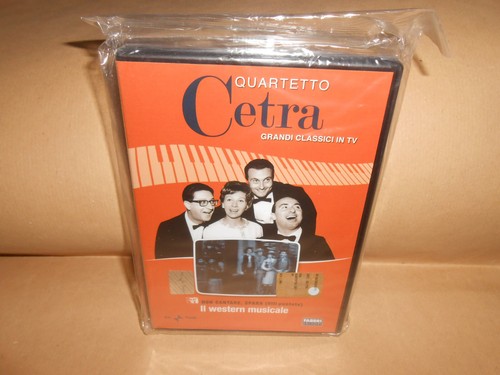 Dvd quartetto cetra wester - cetra,
