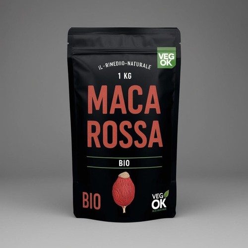 Maca rossa certificata - maca, bio