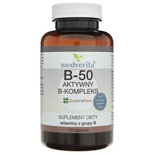 Medverita B-50 Complesso B metilato, 120 capsule