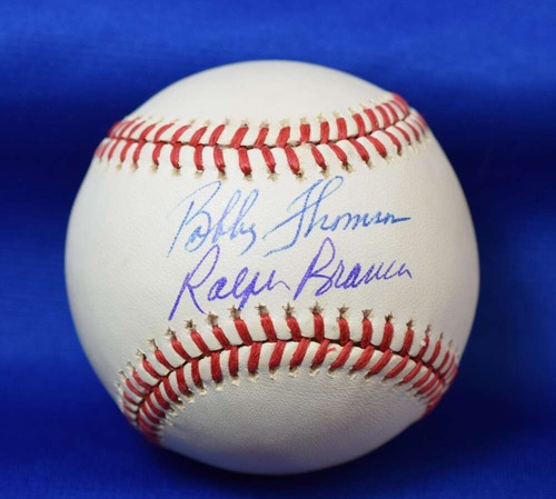 Ralph branca bobby thomson psa - ralph,