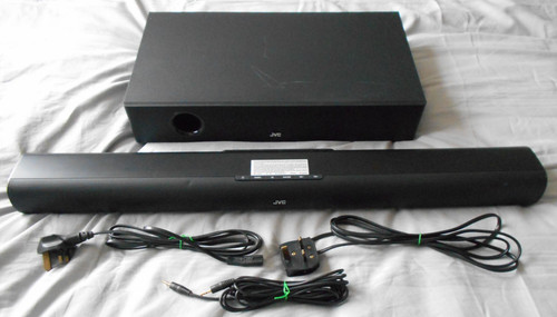 Soundbar jvc d337b - 2.1, con