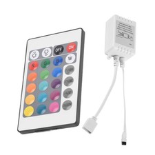 Telecomando 24 tasti + controller LED RGB DC12V per luce 5050 2835 RGB5163