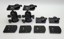 Manfrotto: DUE 498RC4 e DUE 394 teste a sgancio rapido per treppiede ecc