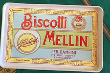 Scatola latta biscotti mellin - scatola,