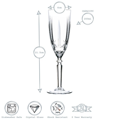 Set bicchieri flauti champagne - bicchieri,