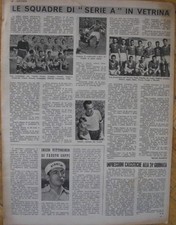 CALCIO NAPOLI NOVARA RIVISTA GIOVANI PRESENTAZIONE SQUADRE 1952-53 CAMPIONATO 