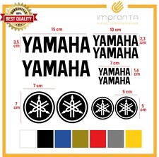 Kit adesivi YAMAHA 10 pezzi stickers  disponibili vari colori per moto e scooter