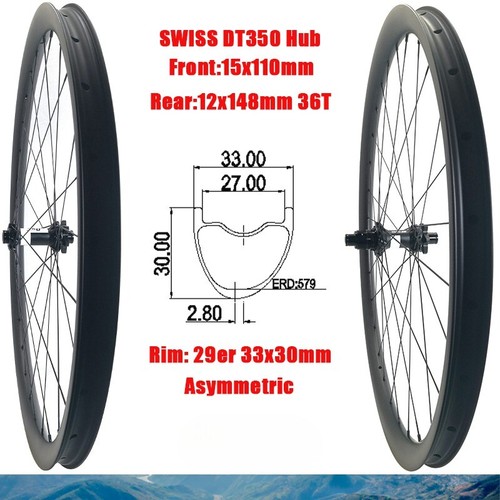 Set ruote 29er mtb - set,