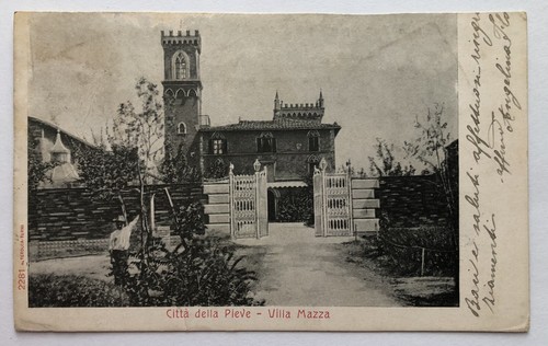 Cartolina città della - della, pieve