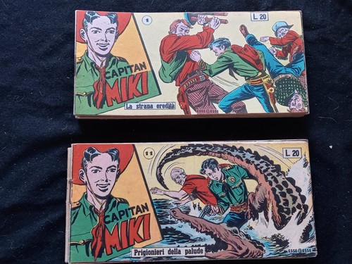 Capitan miki striscia - miki, serie