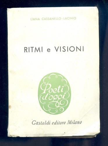 Libro ritmi visioni liana - libro, e
