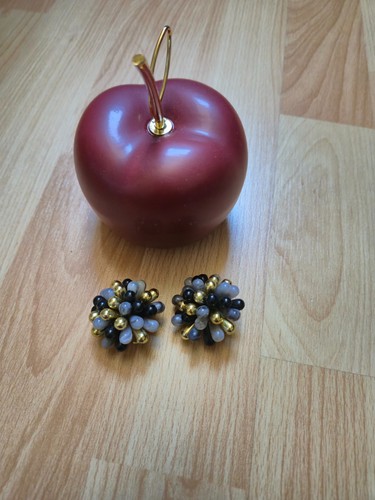 Orecchini clip vintage perle - orecchini,