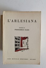FRANCESCO CILEA - L'ARLESIANA - LIBRETTO D'OPERA