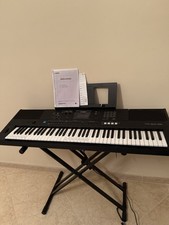 Yamaha PSR-EW425 76 Tasti 820 Voci Tastiera Portatile - Nera