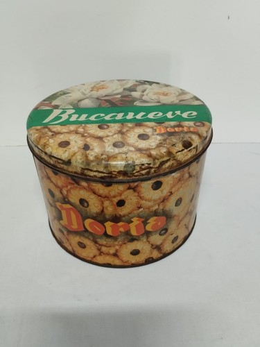 Scatola latta biscotti doria - biscotti,