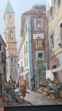 ROMA SPARITA''DIPINTO OLIO