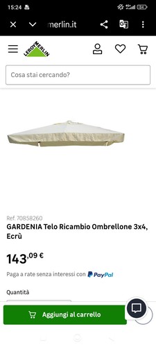 Gardenia telo ricambio