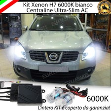 KIT XENON SLIM AC XENO H7 6000K 35W PER NISSAN QASHQAI J10 NO AVARIA