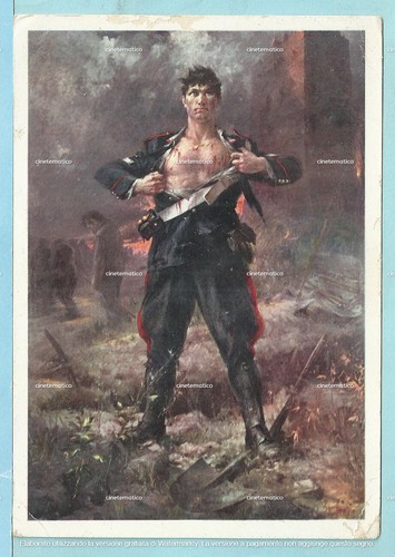 Cartolina commemorativa del - cartolina,