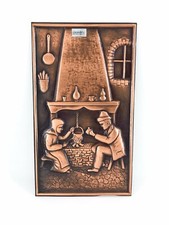 Pannello decorativo in rame