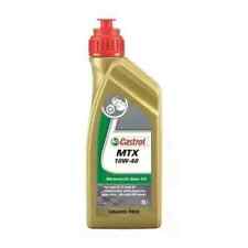 1 L CASTROL MTX 10W40 GEAR OLIO MINERALE CAMBIO TRASMISSIONE MOTO 2T/4T API SG